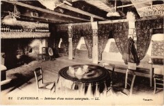 Auvergne Interieur d'une maison auvergnate France