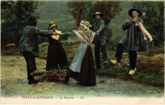 Auvergne La Bouerree France