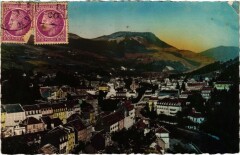 La Bourboule Vue Generale et la Banne d'Ordanche France à La Bourboule