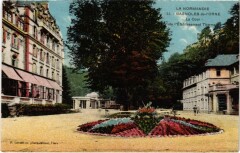 Bagnoles de l'Orne La Cour de l'Etablissement Thermal France