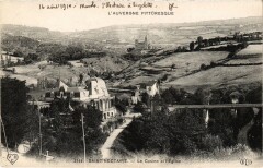Saint-Nectaire Le Casino et l'Eglise France à Saint-Nectaire