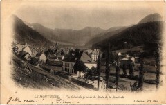 Mont-Dore Vue Generale prise de la Route France à Mont-Dore