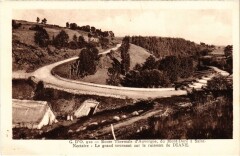 Mont-Dore Route Thermal France à Mont-Dore