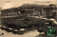 La Bourboule La Place du Jet d'eau France à La Bourboule