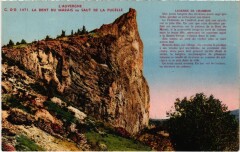 La Dent du Marais ou Saut de la Pucelle France