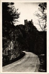 Le Pont de Menat Chateau Rocher France à Menat