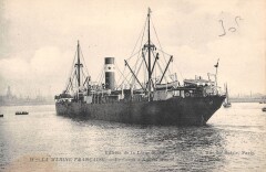 Marine Paquebot Le Cargo Amiral Magon