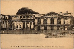 Saint Cloud Chateau Cour d'honneur à Saint-Cloud