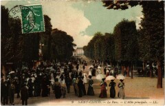 Saint Cloud Le Parc Allee principale à Saint-Cloud