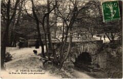 Parc de Saint Cloud Pont du Diable à Saint-Cloud