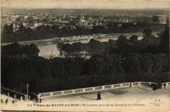 Saint Cloud panorama pris de la Terrasse du Chateau à Saint-Cloud