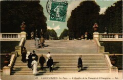 Saint Cloud Escalier de la Terrasse de l'Orangerie à Saint-Cloud