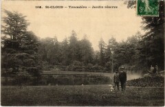 Saint Cloud Jardin Trocadero à Saint-Cloud