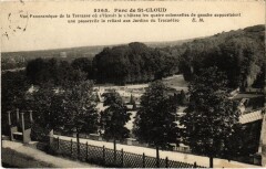 Parc de Saint Cloud vue panoramique à Saint-Cloud