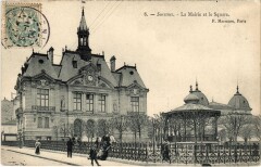 Suresnes La Mairie et le Square à Suresnes