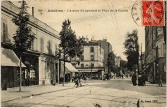Asnieres Avenue d'Argenteuil et Place de la Comete -
													92 Hauts de Seine
												