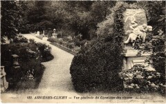 Asnieres Cimetiere des Chiens vue generale à Asnières-sur-Seine