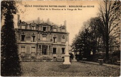 Boulogne Hotel de la Direction et la Vierge du Parc