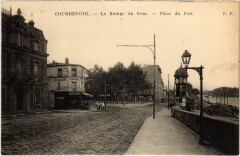 Courbevoie La Rampe du Pont place du Port à Courbevoie