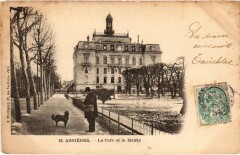 Asnieres Le Parc et la Mairie -
													92 Hauts de Seine
												