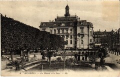 Asnieres La Mairie et le Parc -
													92 Hauts de Seine
												