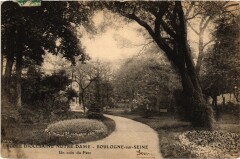 Boulogne un coin du Parc