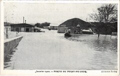 Janvier 1910 - Porte du Point-du-Jour à Paris 16e