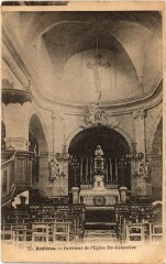 Asnieres Interieur de l'Eglise Sainte-Genevieve -
													92 Hauts de Seine
												