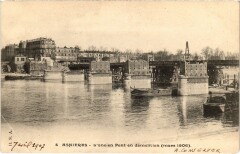Asnieres Ancien Pont en demolition