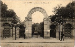 Carte postale ancienne Asnieres Cimetiere des Chiens
                                                                     à Asnières-sur-Seine
                                