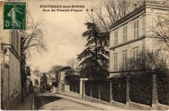 Fontenay aux Roses Rue du Plessis Piquet à Fontenay-aux-Roses