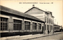 Carte postale ancienne Chatillon Groupe Gay-Lussac
                                                                     à Châtillon
                                