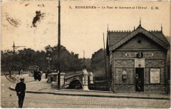 Suresnes Le Pont de Suresnes et l'Octroi à Suresnes