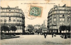 Levallois Perret Place de la Republique à Levallois-Perret