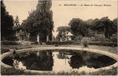 Meudon Bellevue Bassin de l'Avenue Melanie à Meudon