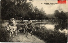 Rueil Etang de Saint-Cucufa Chemin de Ceinture