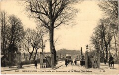 La Porte de Suresnes et le Mont Valérien à Paris 16e
