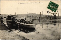 Suresnes Le Port du Yacht Cub de France à Suresnes