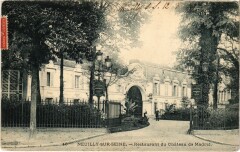 Neuilly Restaurant du Chateau de Madrid -
													92 Hauts de Seine
												
