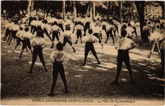 Neuilly Ecole Diocesaine Sainte-Croix Fete de Gymnastique