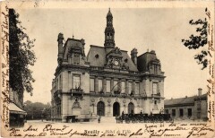Carte postale ancienne Neuilly Hotel de Ville
                                                                     à Neuilly-sur-Seine
                                