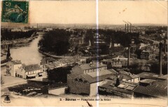 Sevres panorama sur la Seine