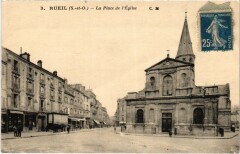 Rueil-Malmaison La Place de l'Eglise à Rueil-Malmaison