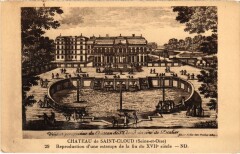 Saint-Cloud Chateau - Xvii. Siecle à Saint-Cloud