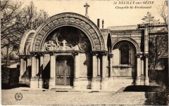 Carte postale ancienne Neuilly-sur-Seine Chapelle Saint-Ferdinand
                                