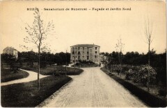 Rueil-Malmaison Sanatorium de Buzenval - Facade et Jardin Nord à Rueil-Malmaison