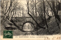 Saint-Cloud Le Parc - Le Pont du Diable à Saint-Cloud