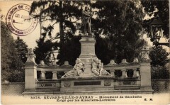 Ville-d'Avray Sevres - Monument de Gambetta à Ville-d'Avray