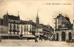 Saint-Cloud La Place d'Armes à Saint-Cloud