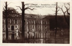 Sevres Inondation 1910 - La Manufacture de Porcelaine